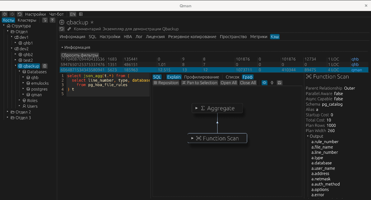 SQL Queries in Cache